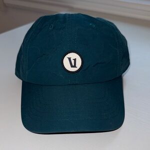 Vuori Teal Cap with Logo
